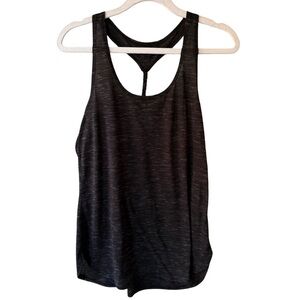 Kyodan Black/Gray Sleeveless Tank Top with Racerback women’s S